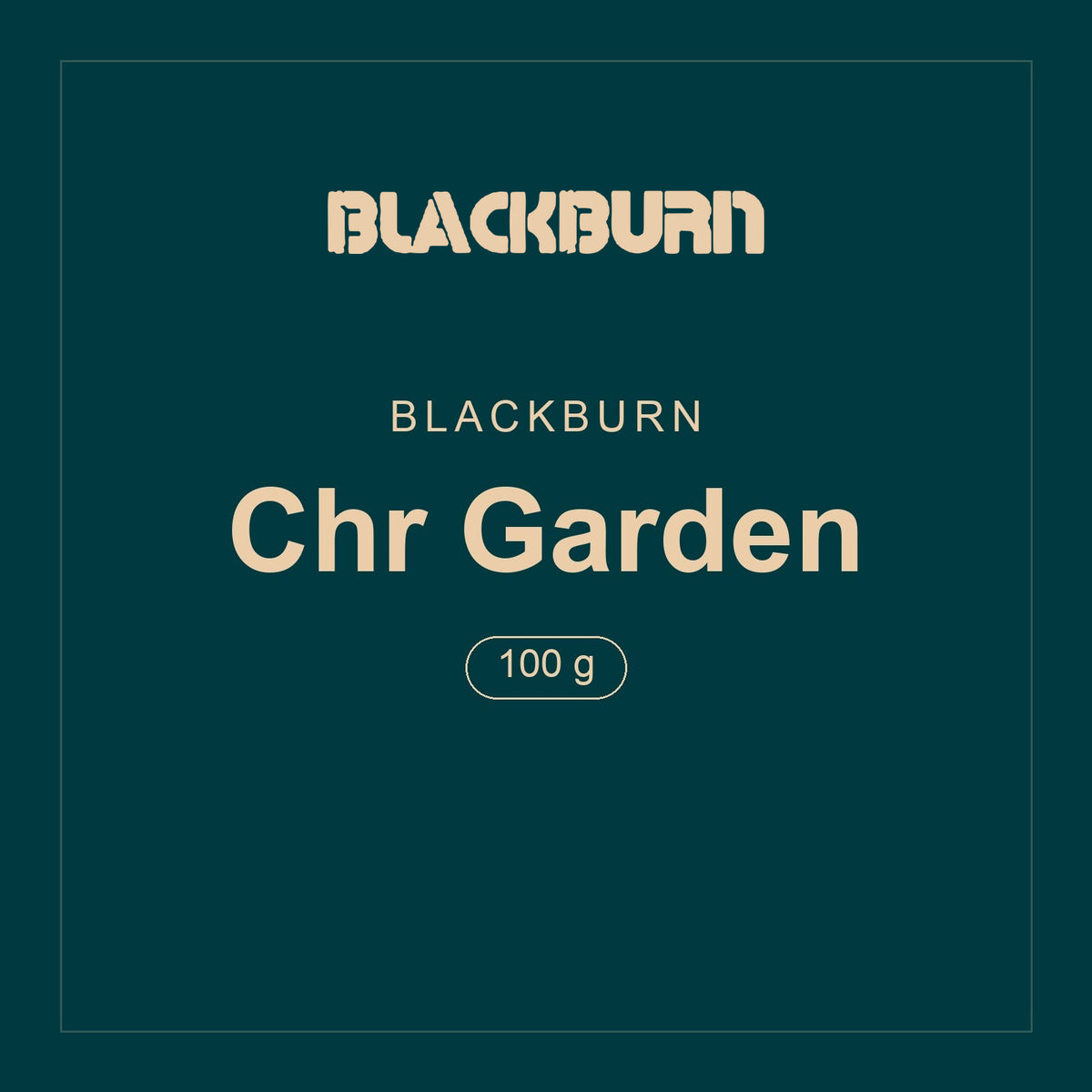 Blackburn · Chr Garden · 100 g