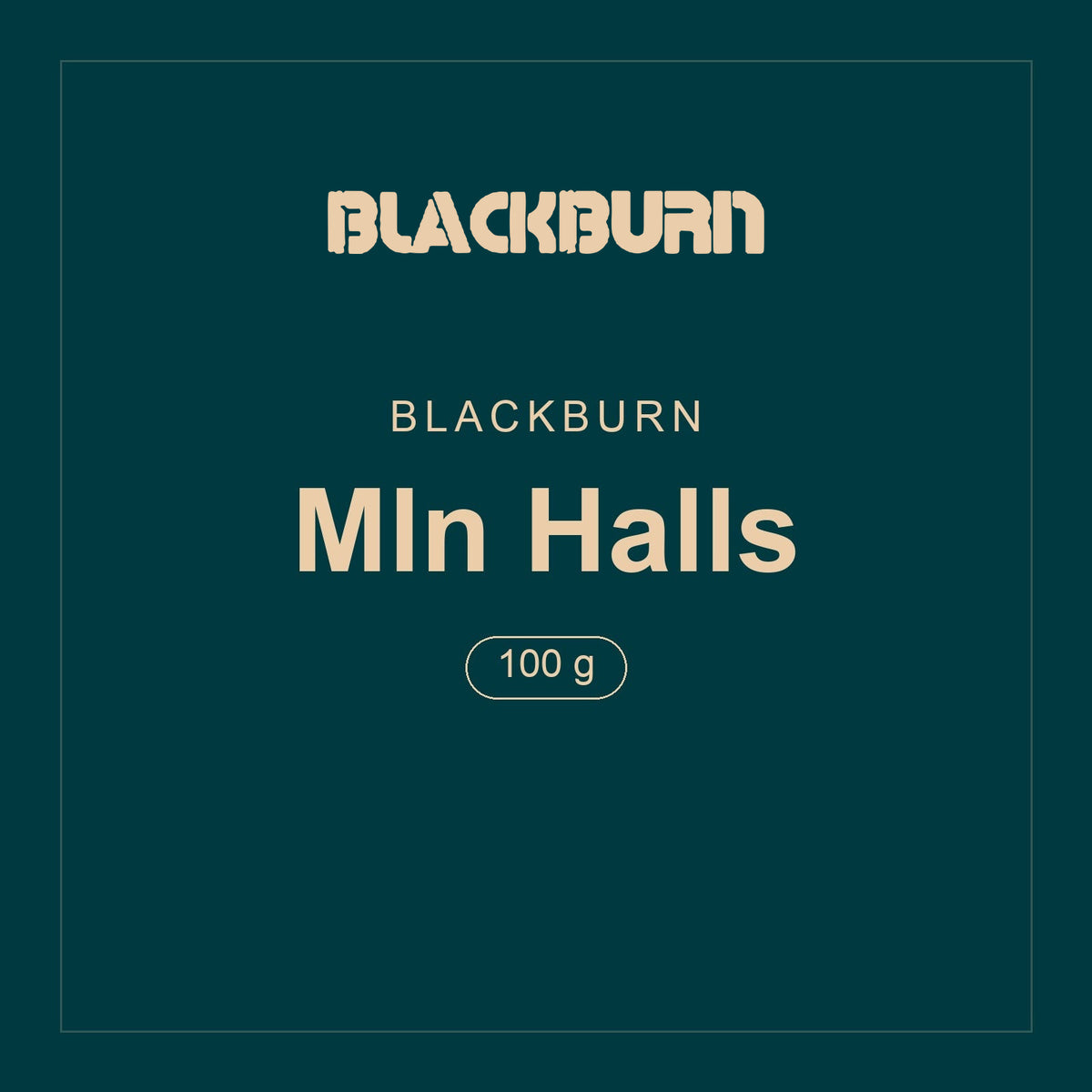 Blackburn · Mln Halls · 100 g