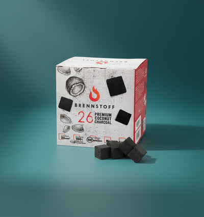 Brennstoff 26mm Naturkohle online kaufen bei Smokez