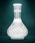 Caesar Crystal Bohemiae Caesar Crystal Large Drop - Crown Cut - White Shisha Bowl online kaufen bei Smokez
