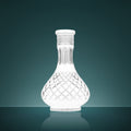Caesar Crystal Large Drop - Crown Cut - White