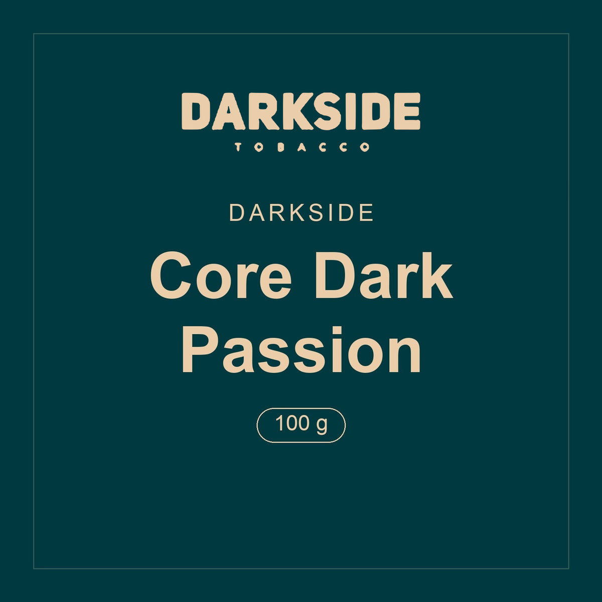 Darkside · Core Dark Passion · 100 g