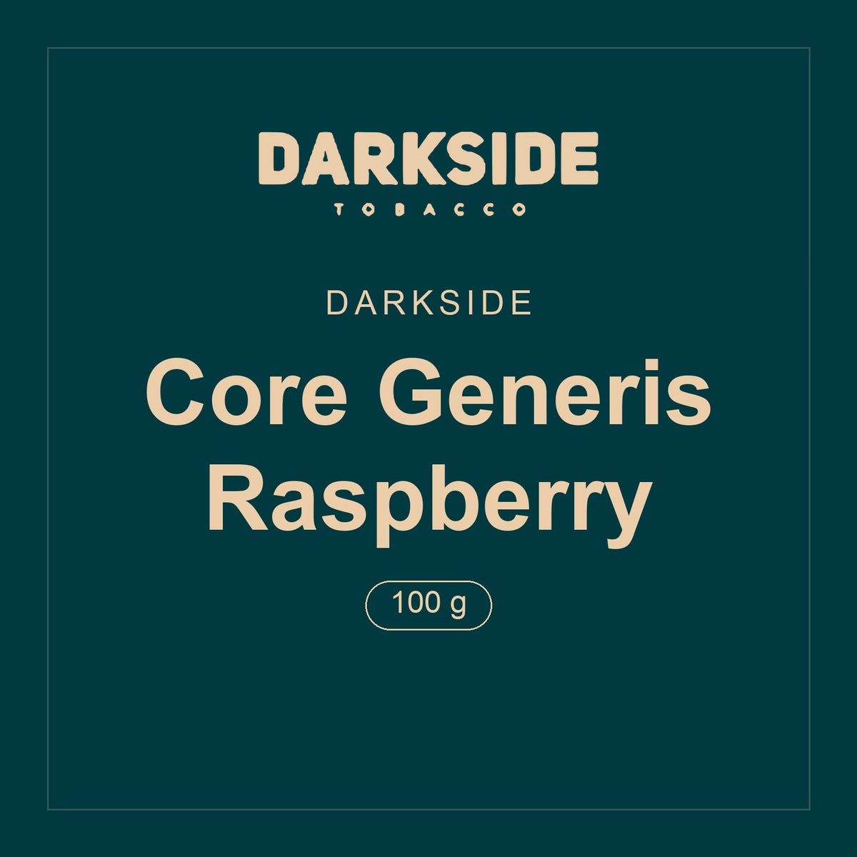 Darkside · Core Generis Raspberry · 100 g