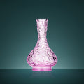 Caesar Crystal Bowl Drop Rock Pink