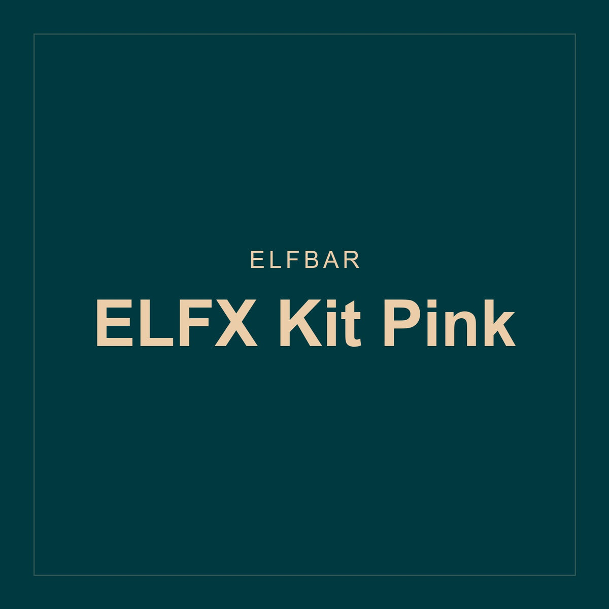 Elfbar · ELFX Kit Pink
