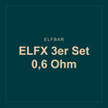 Elfbar · ELFX 3er Set 0,6 Ohm