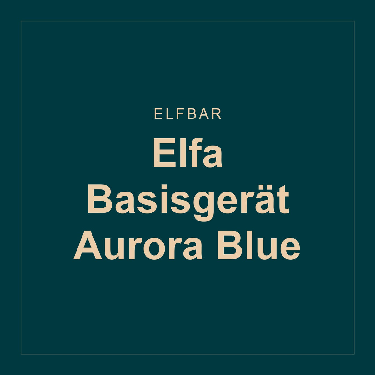 Elfbar · Elfa Basisgerät Aurora Blue