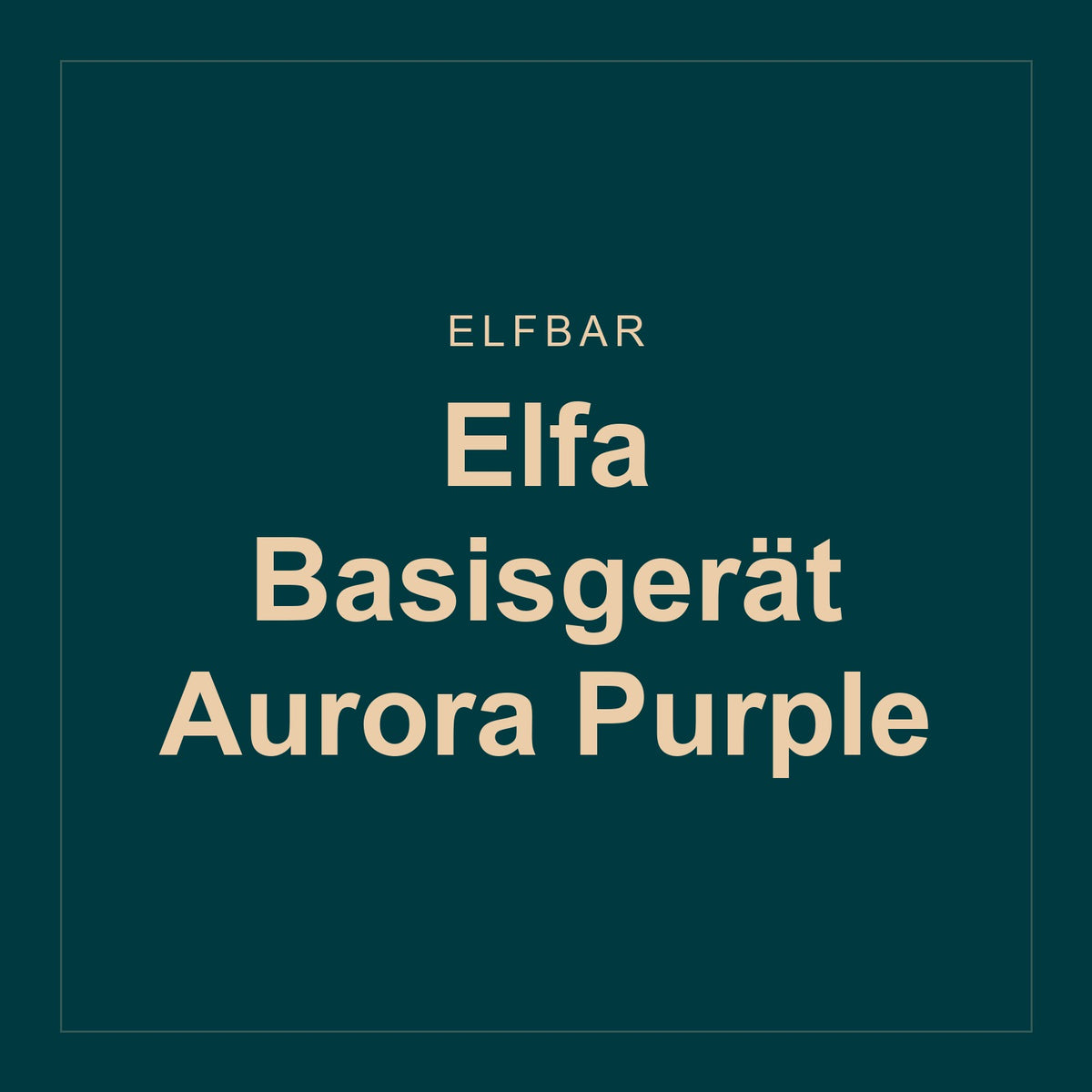 Elfbar · Elfa Basisgerät Aurora Purple