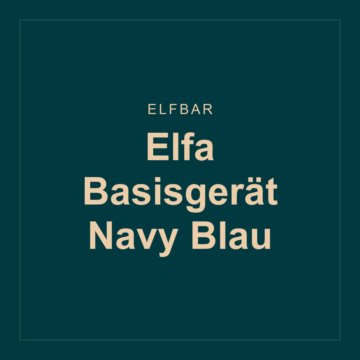 Elfbar · Elfa Basisgerät Navy Blau