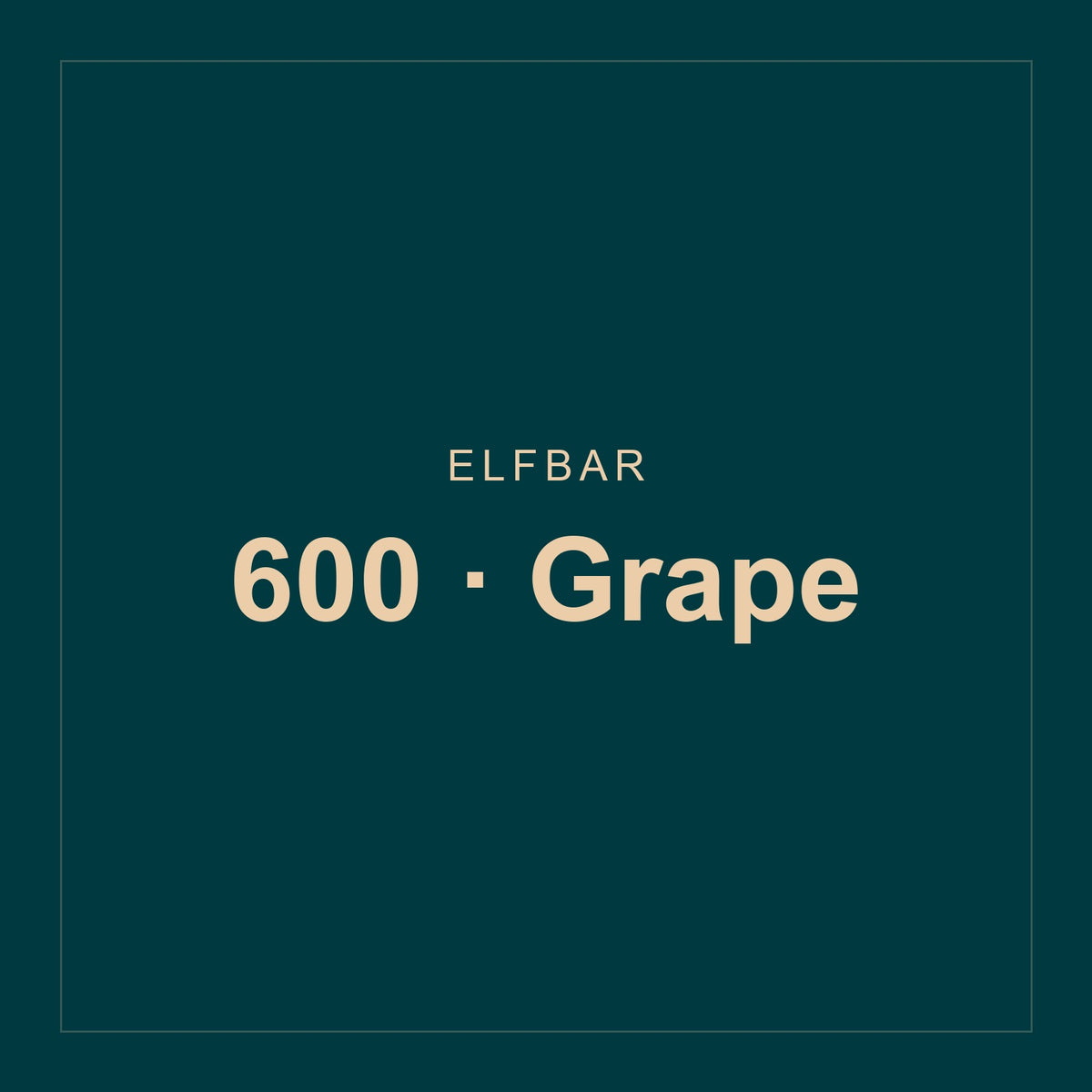Elfbar · 600 · Grape