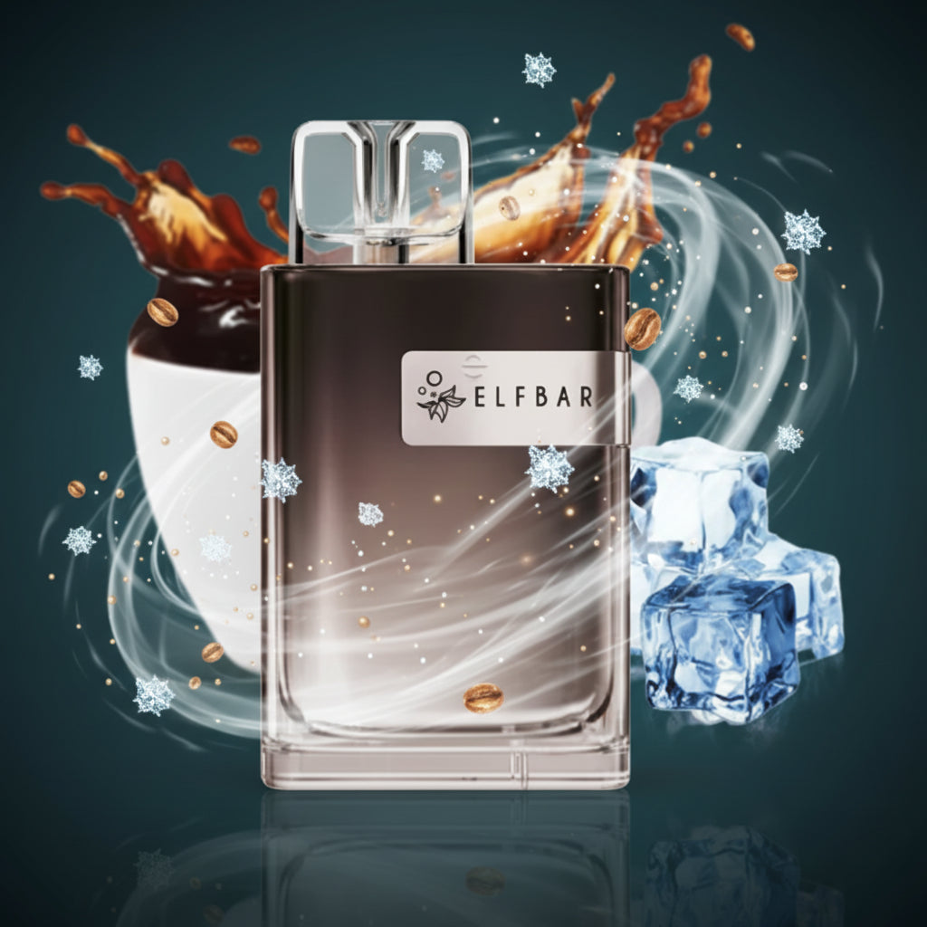 Elfbar CR600 20mg Classic Ice Coffee Einweg Vape online kaufen bei Smokez