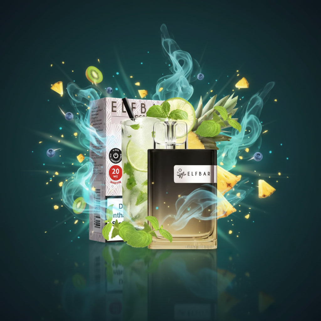 Elfbar CR600 20mg Pineapple Blueberry Kiwi Einweg Vape online kaufen bei Smokez