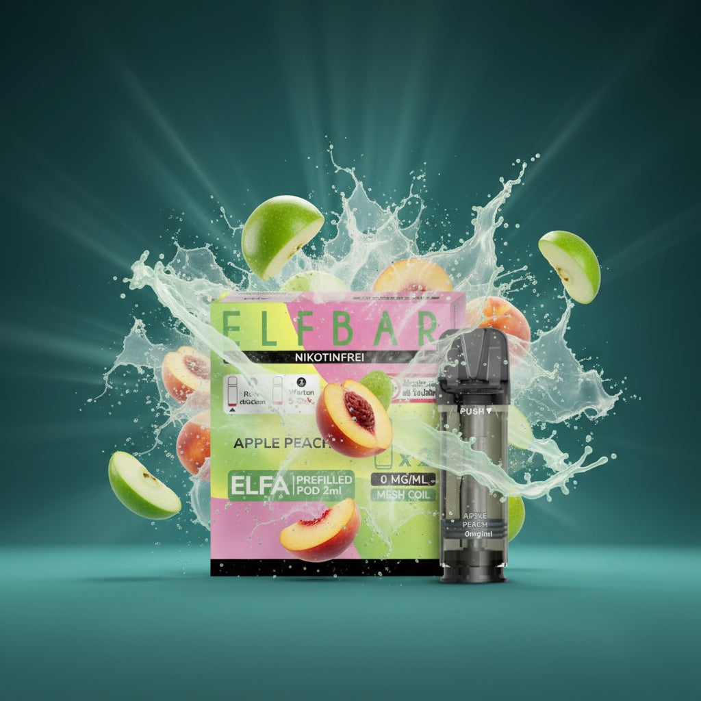 Elfbar ELFA Pod Apple Peach 0mg online kaufen bei Smokez