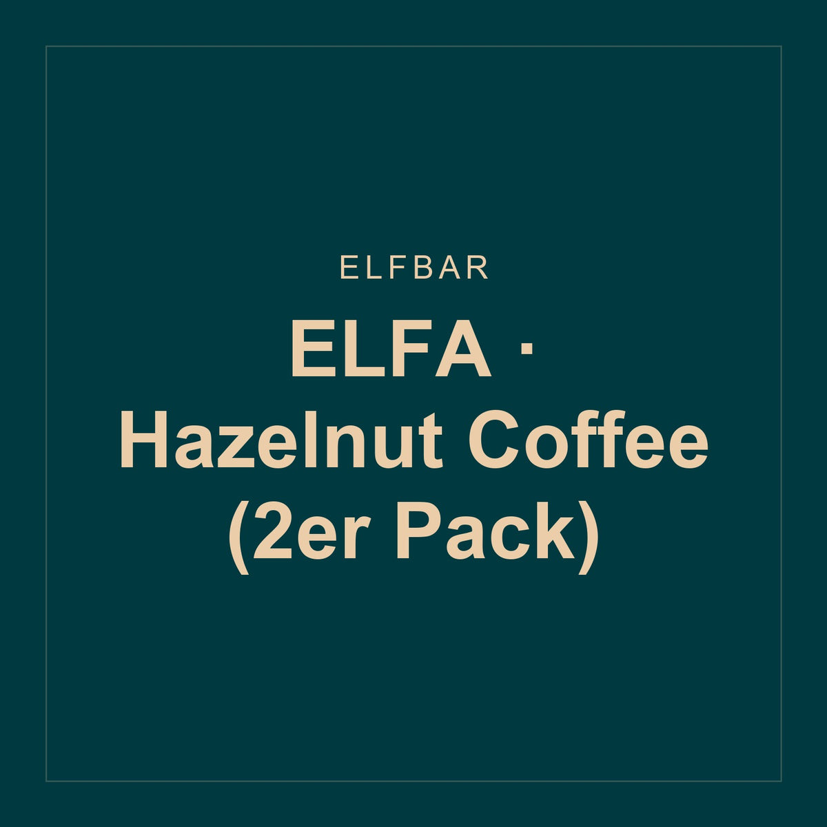 Elfbar · ELFA · Hazelnut Coffee (2er Pack)