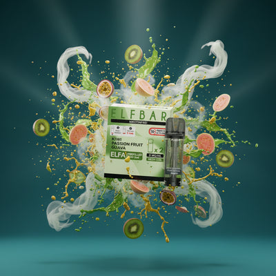 Elfbar ELFA Pod Kiwi Passion Fruit Guava 0mg online kaufen bei Smokez