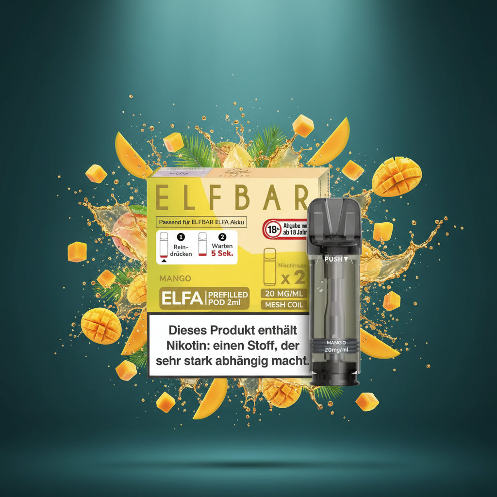 Elfbar ELFA Pods - 10er Bundle (Sorten nach Wahl) – Produktbild 5 – online kaufen bei Smokez