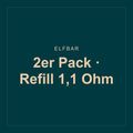 Elfbar · 2er Pack · Refill 1,1 Ohm
