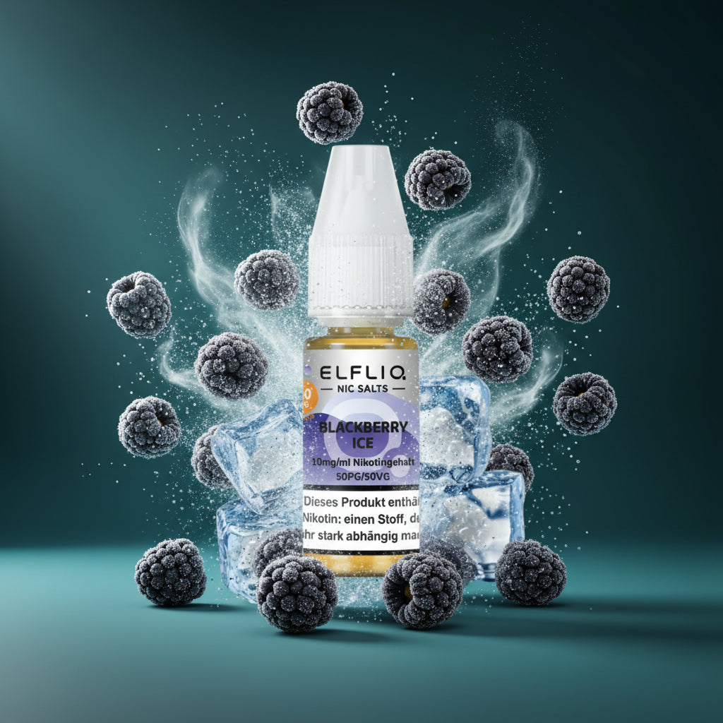 ELFLIQ Blackberry Ice 10mg Nikotinsalz Liquid online kaufen bei Smokez