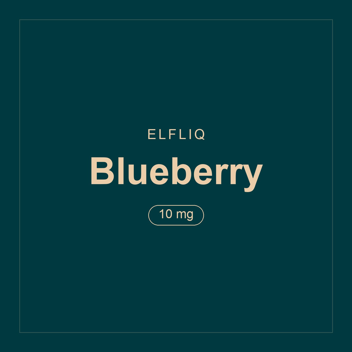 ELFLIQ · Blueberry · 10 mg