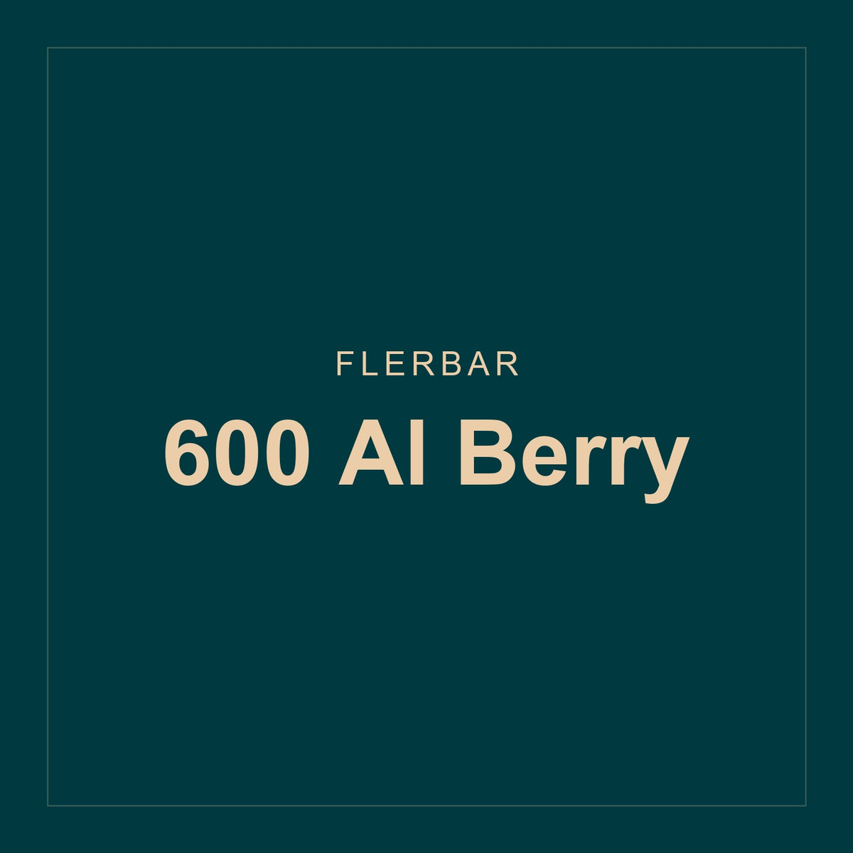 Flerbar · 600 Al Berry