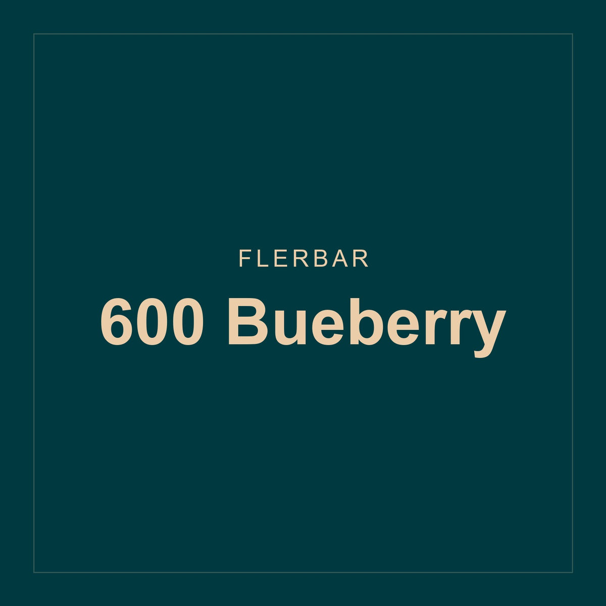 Flerbar · 600 Bueberry