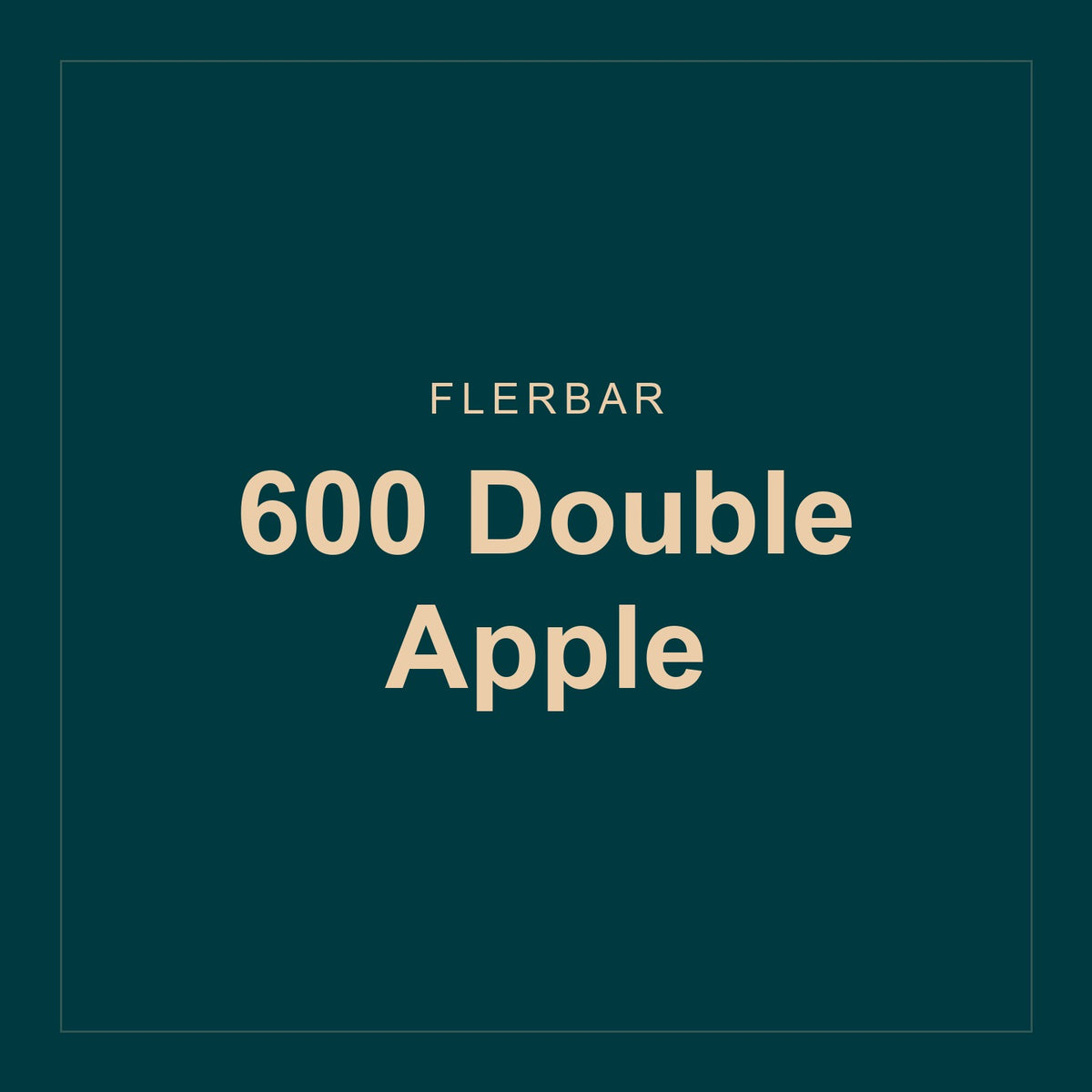 Flerbar · 600 Double Apple
