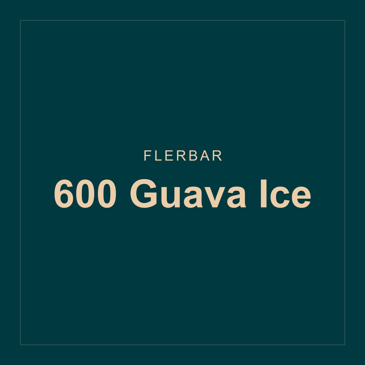 Flerbar · 600 Guava Ice