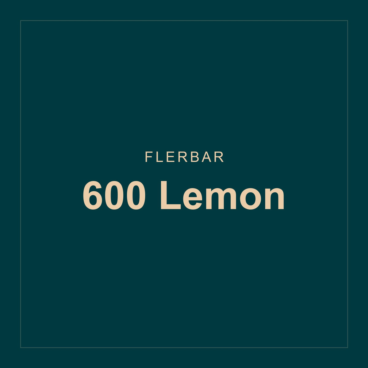 Flerbar · 600 Lemon
