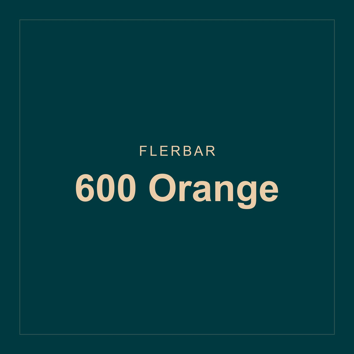 Flerbar · 600 Orange