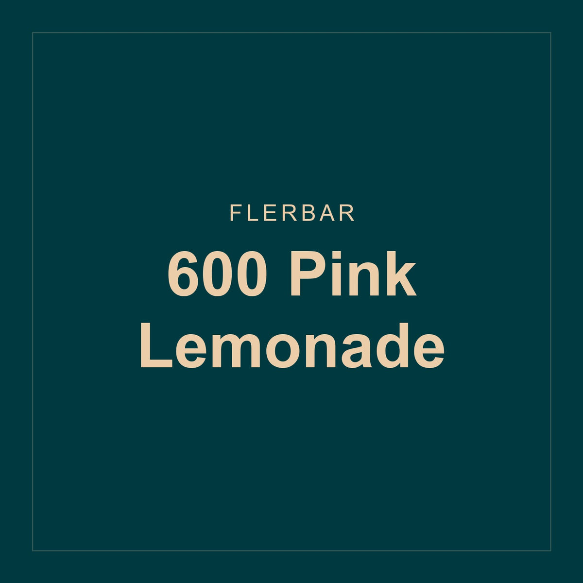 Flerbar · 600 Pink Lemonade