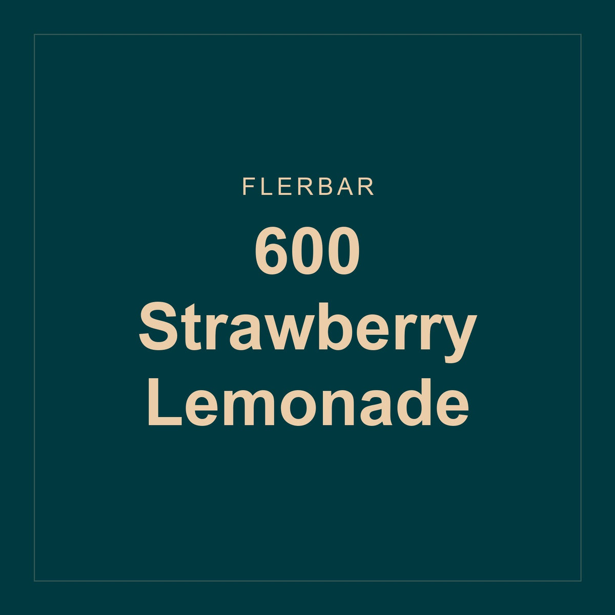 Flerbar · 600 Strawberry Lemonade