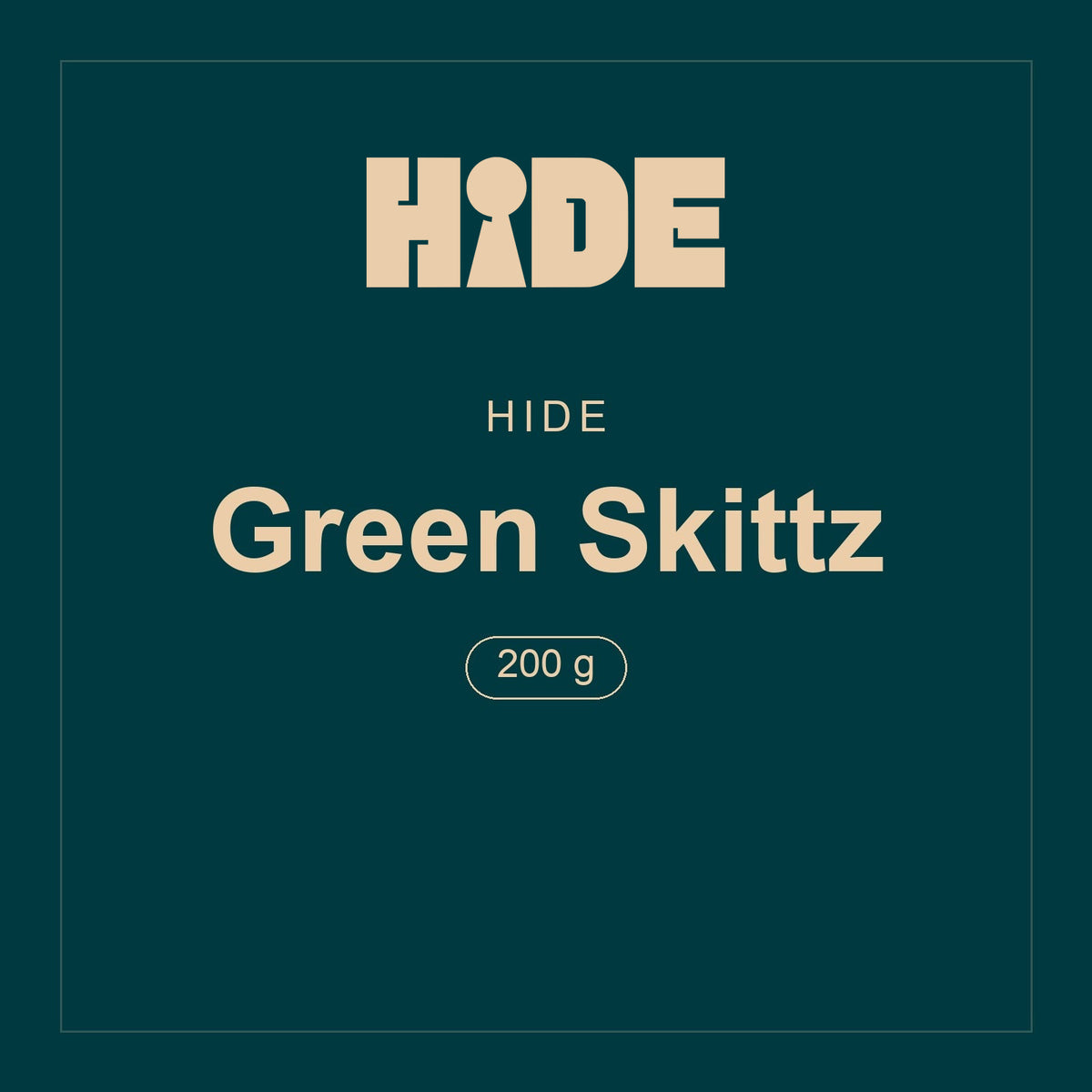 Hide · Green Skittz · 200 g