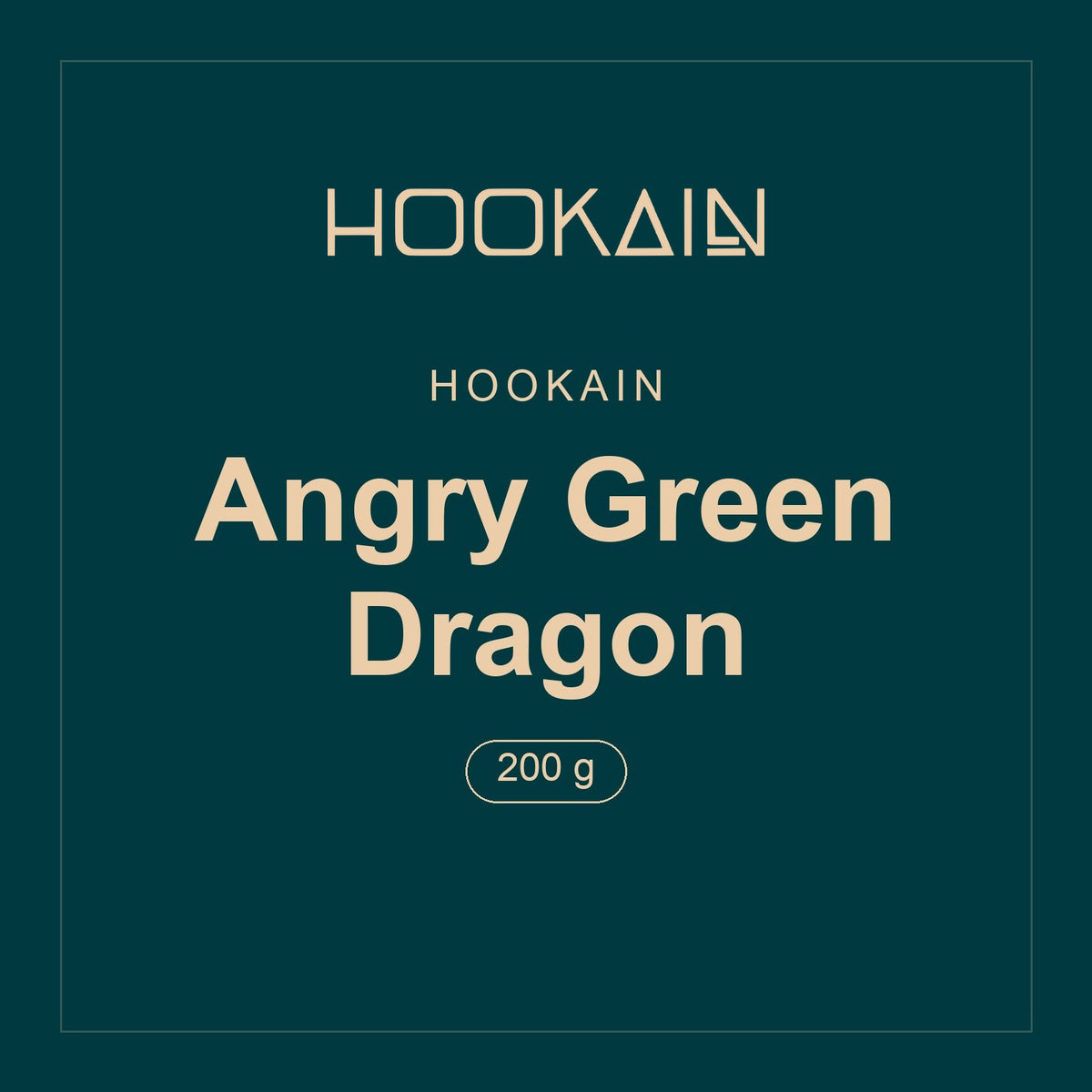 Hookain · Angry Green Dragon · 200 g