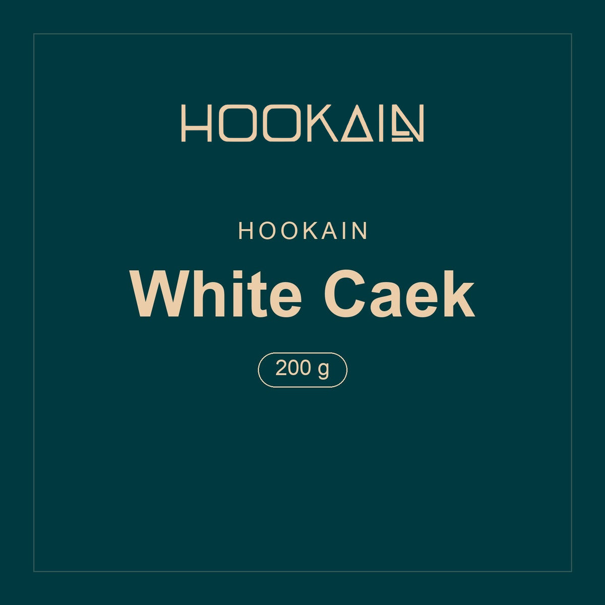 Hookain · White Caek · 200 g