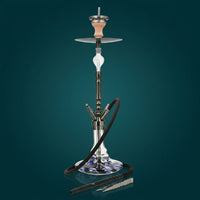 Hookah Gunmetal Blue Ice