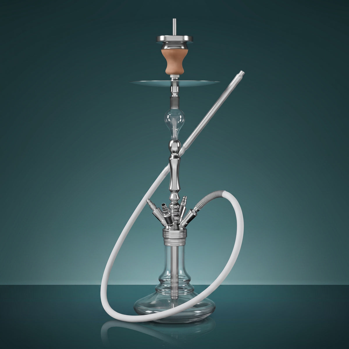 Invi Tesseract Silber Clear