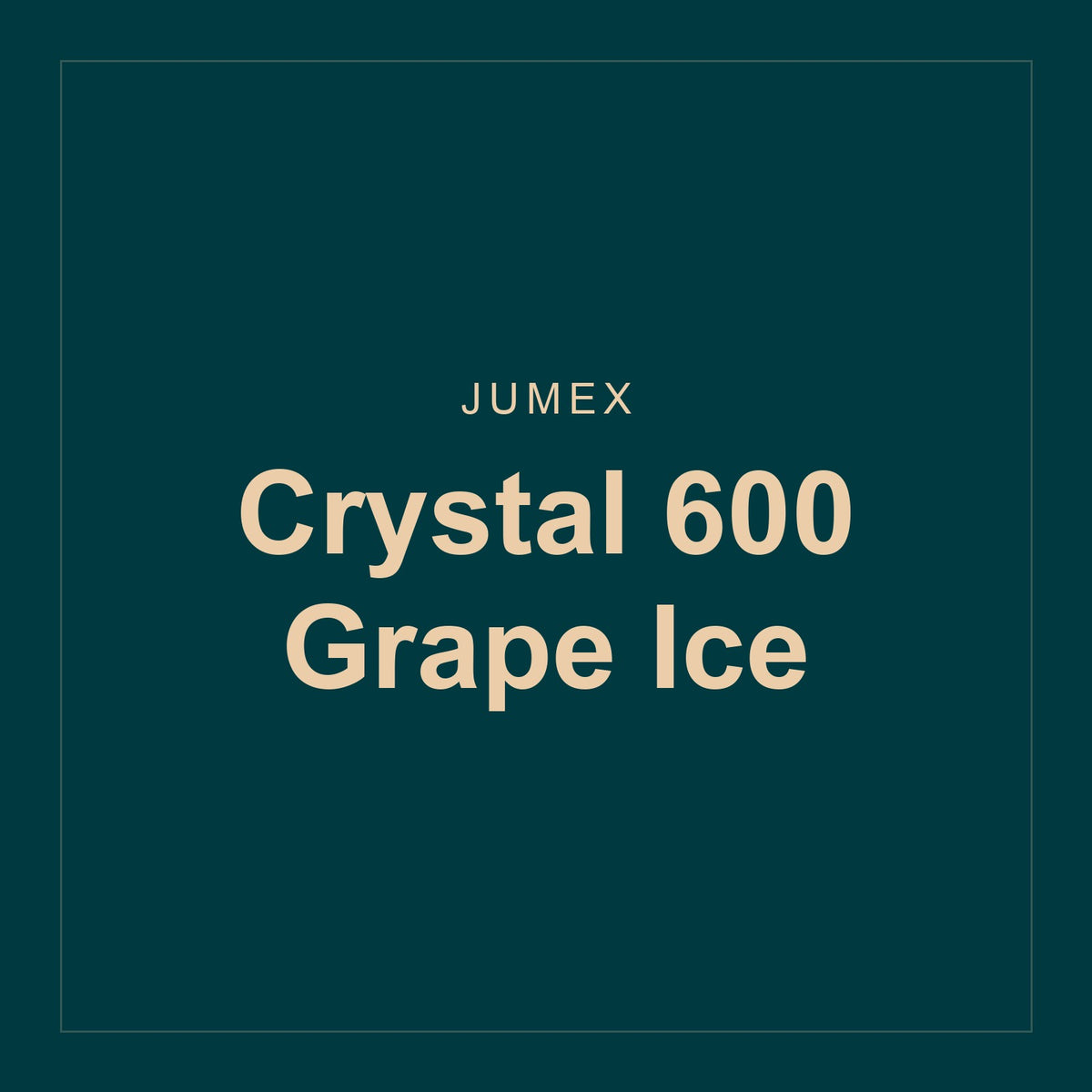 Jumex · Crystal 600 Grape Ice
