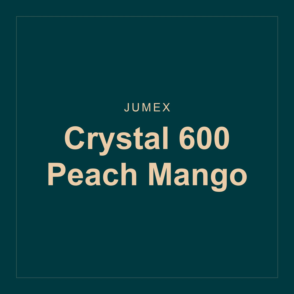 Jumex · Crystal 600 Peach Mango