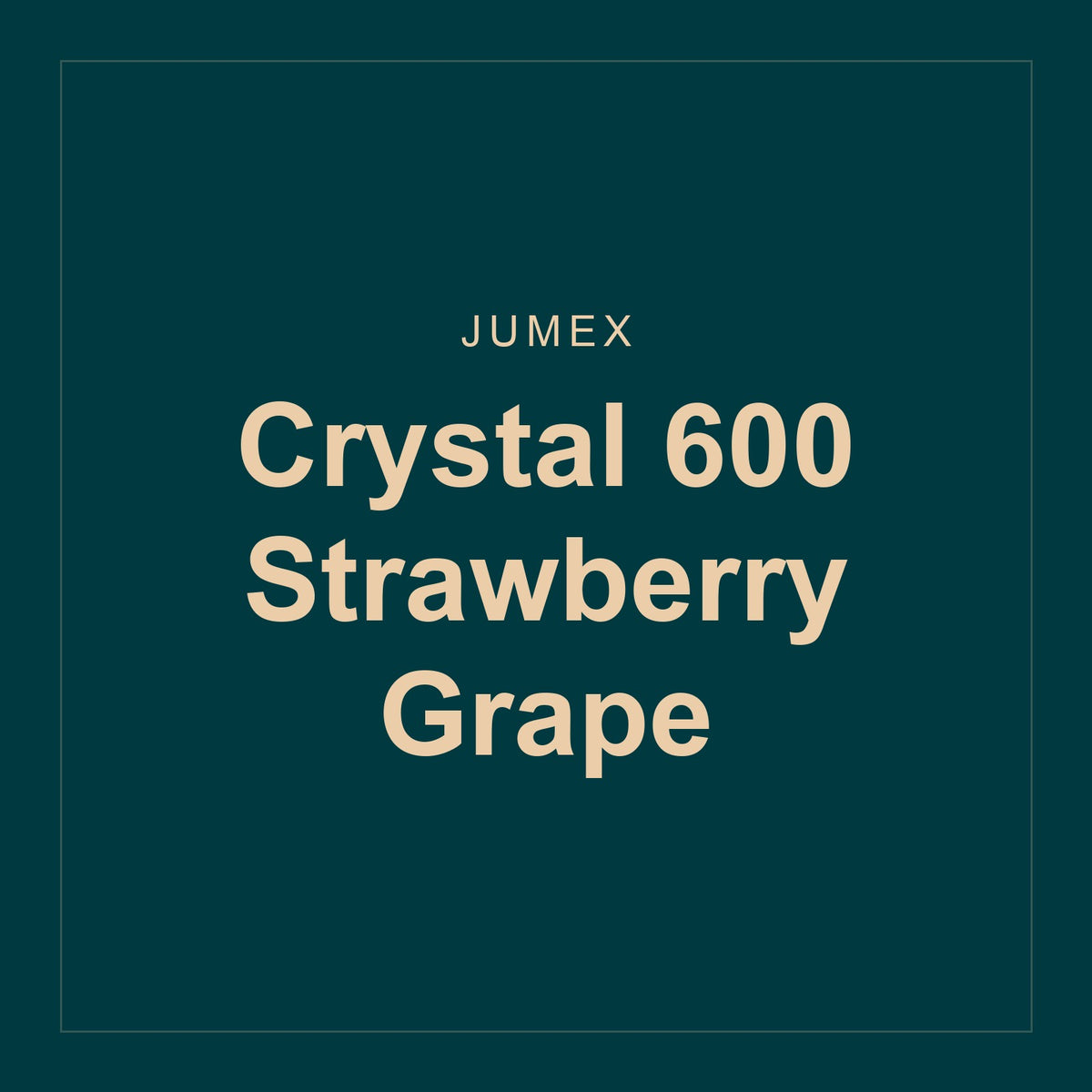 Jumex · Crystal 600 Strawberry Grape