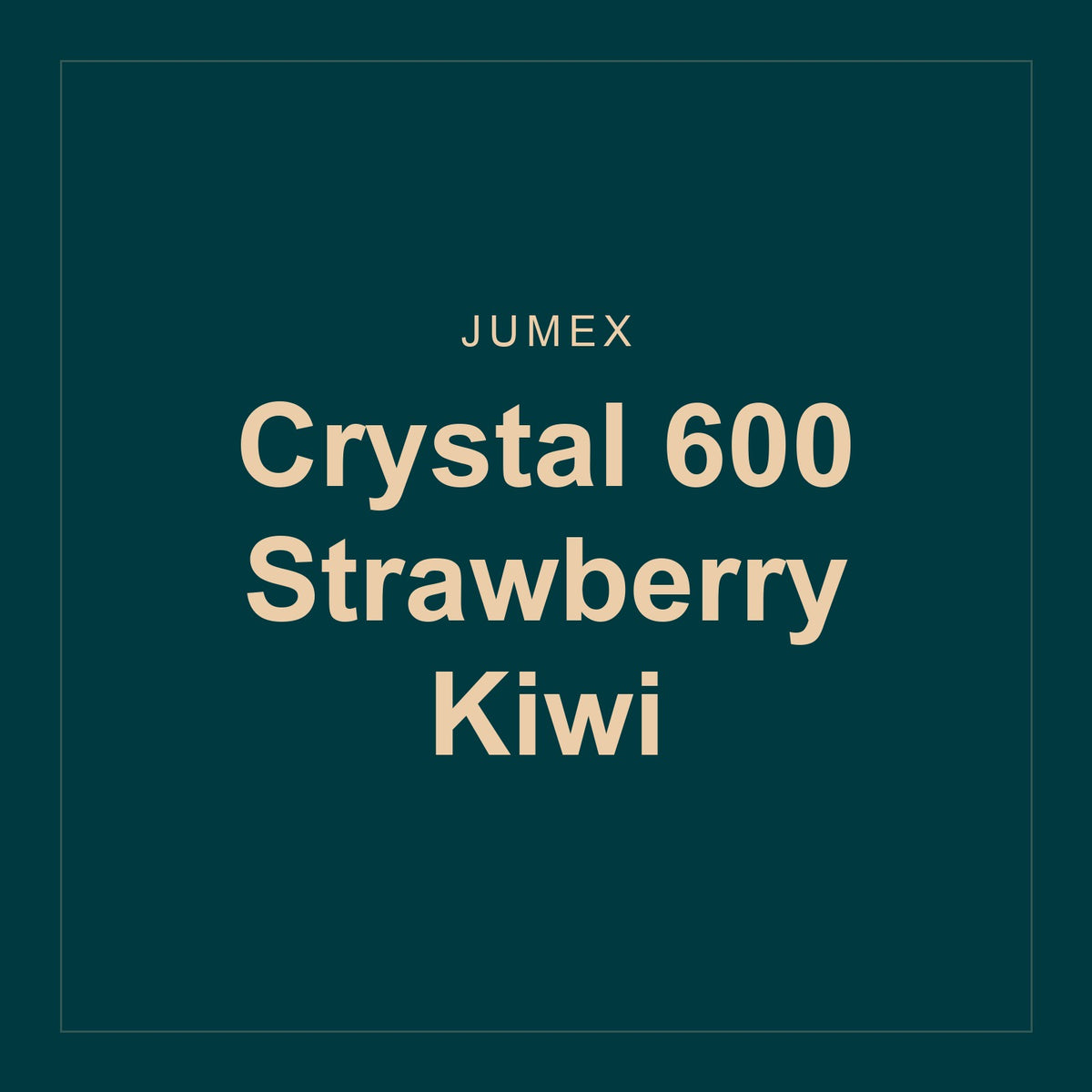 Jumex · Crystal 600 Strawberry Kiwi