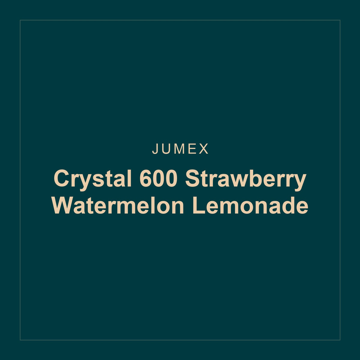 Jumex · Crystal 600 Strawberry Watermelon Lemonade