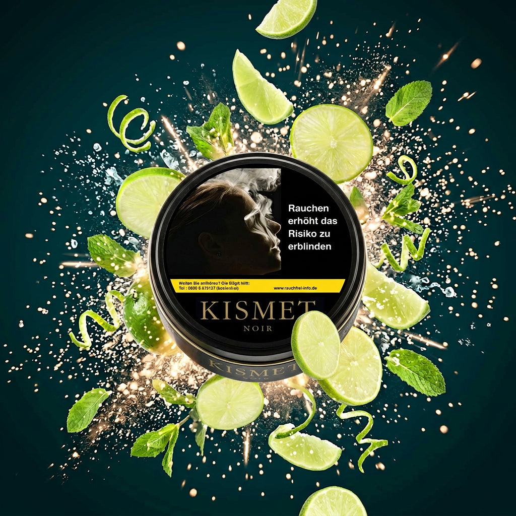 Kismet Tabak Black Lime 200g