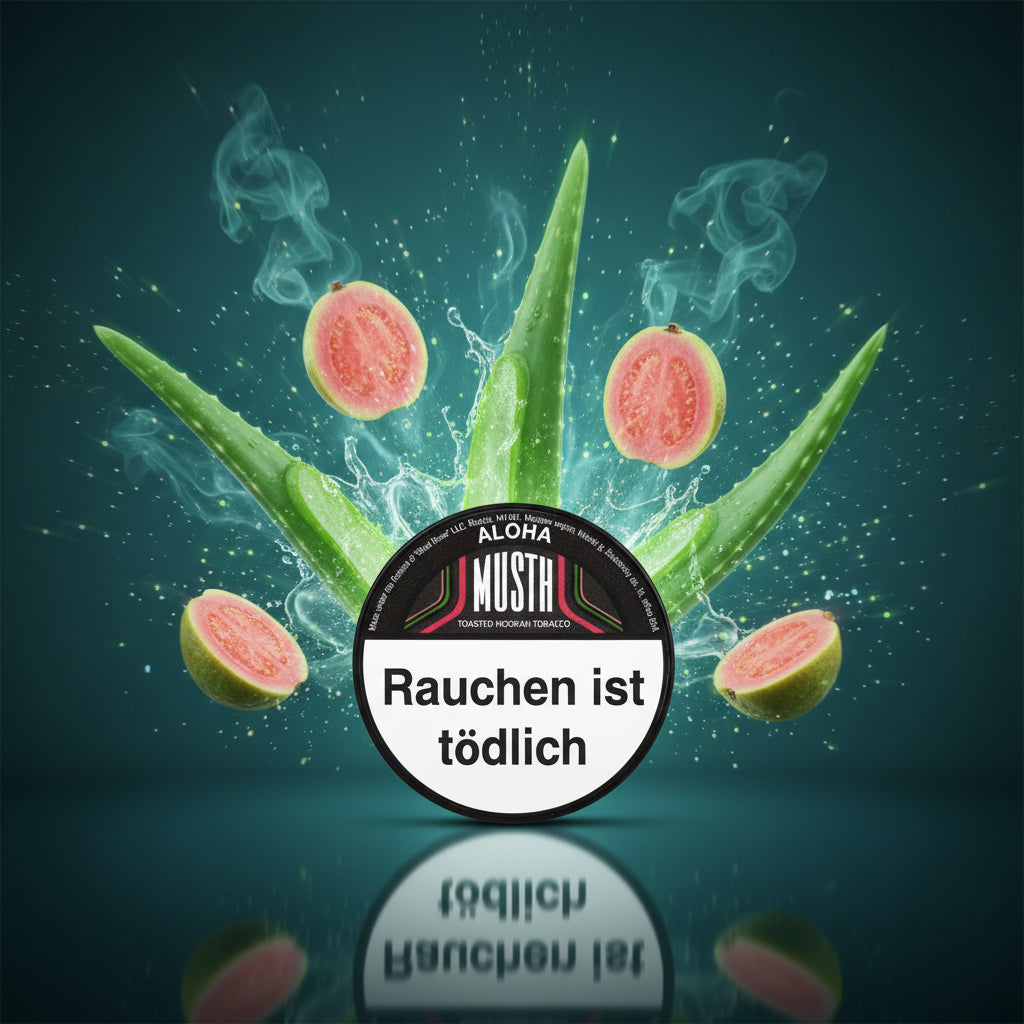 MustH Aloha 125g Shisha Tabak - Aloe Vera und Guave