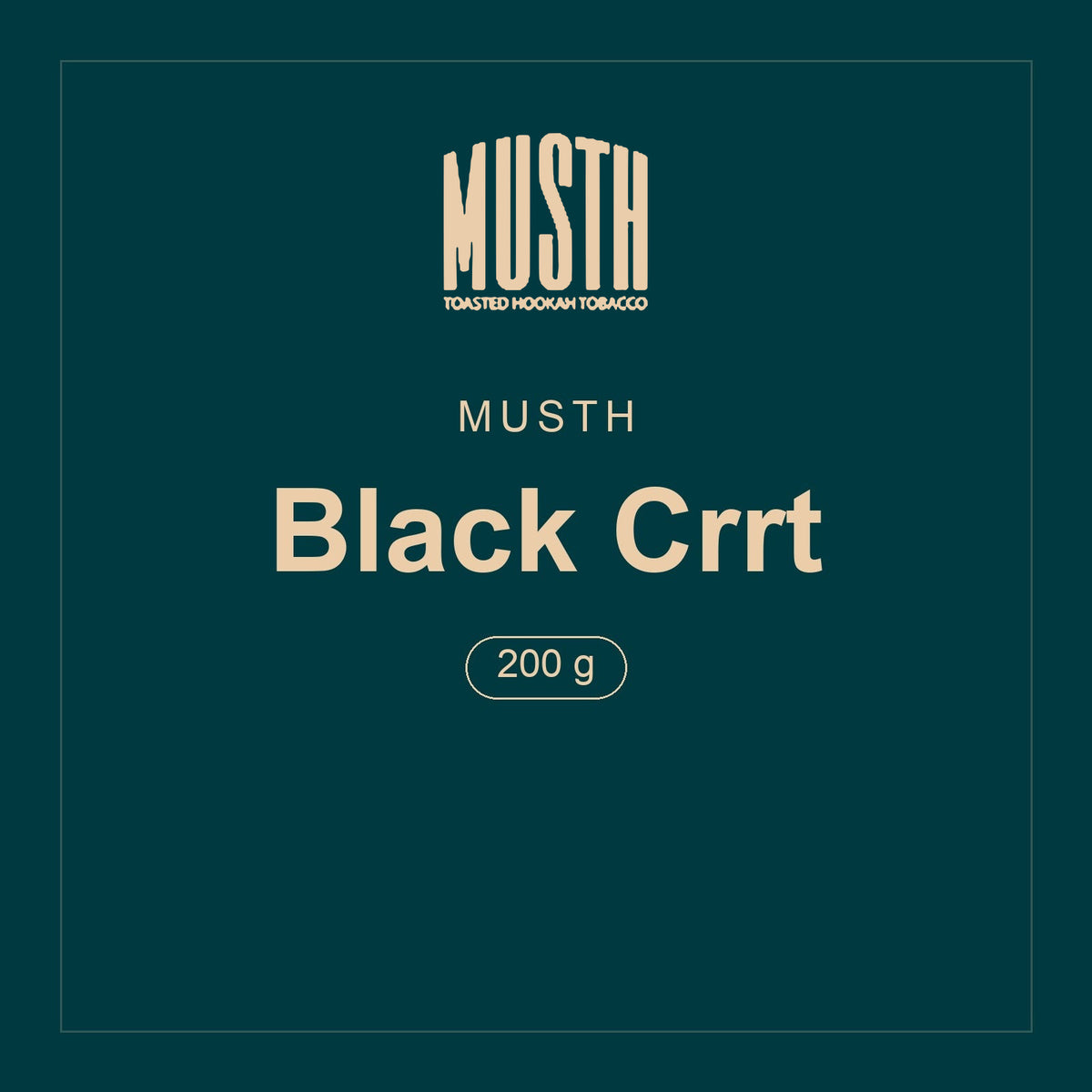 MustH · Black Crrt · 200 g