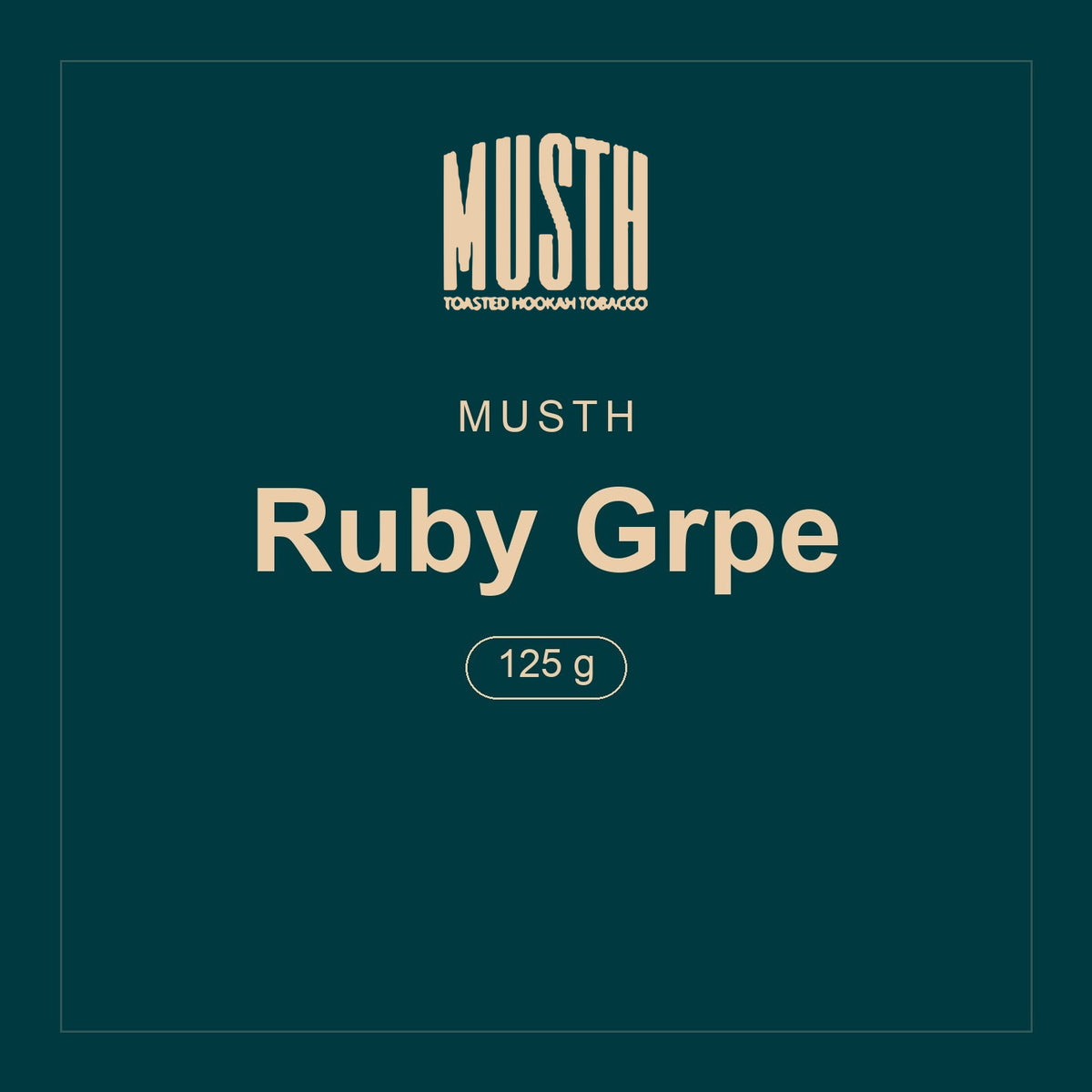 MustH · Ruby Grpe · 125 g