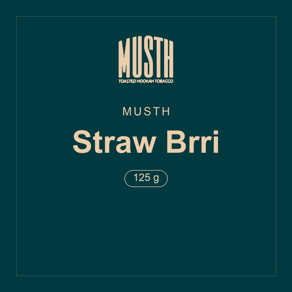 MustH · Straw Brri · 125 g