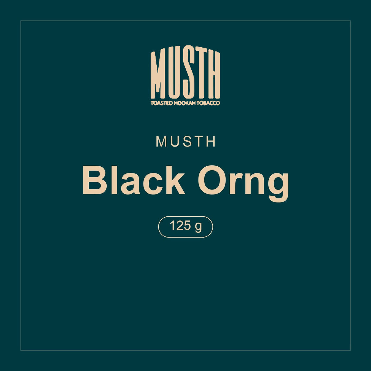 MustH · Black Orng · 125 g
