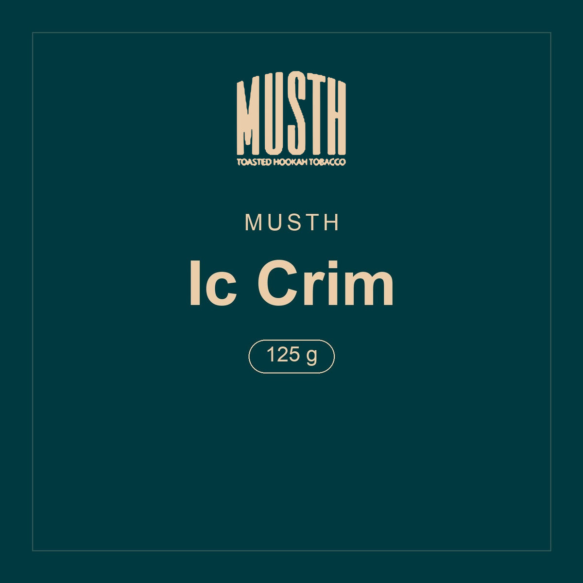 MustH · Ic Crim · 125 g