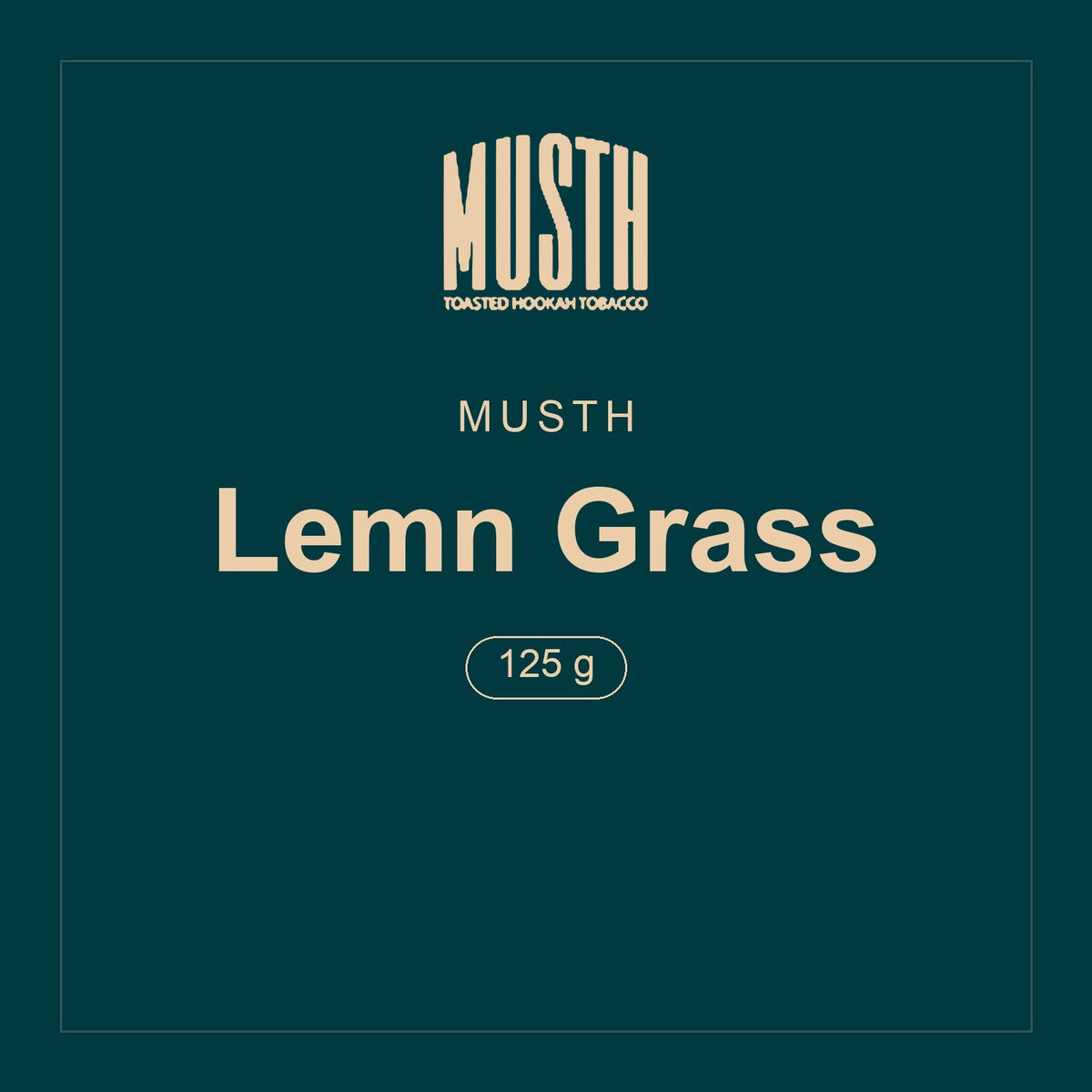 MustH · Lemn Grass · 125 g