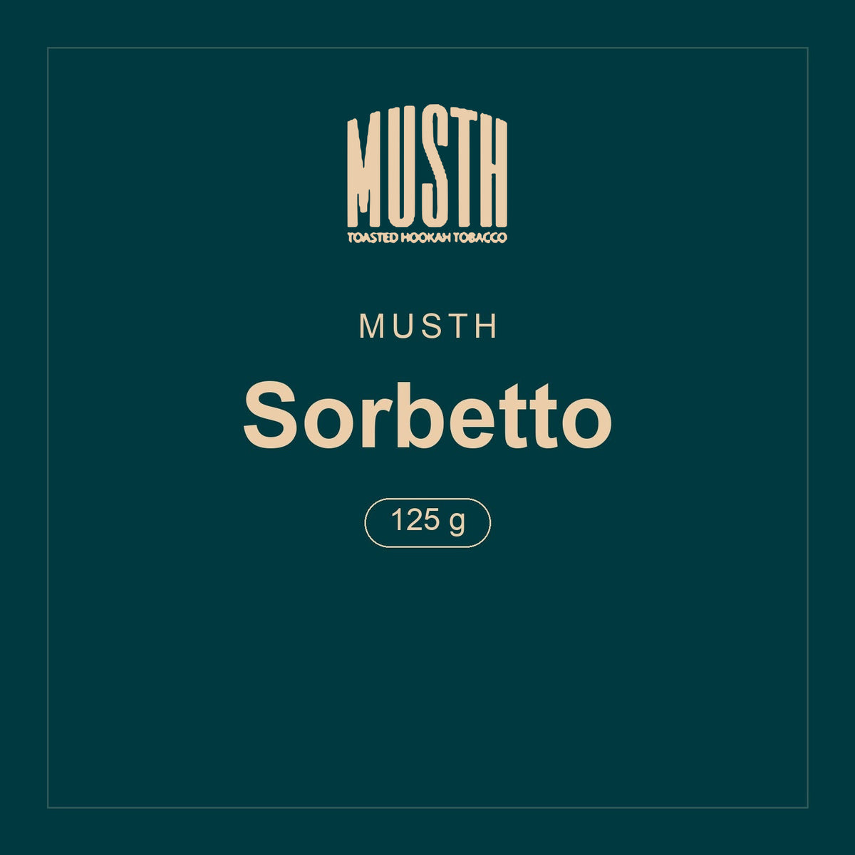 MustH · Sorbetto · 125 g